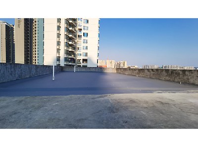 楼面大面积涂刷灰橡胶 (3)